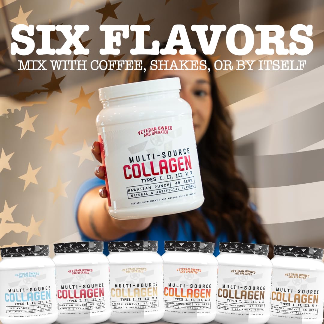 Frontline Multi-Source Collagen – Hair, Skin & Nails (Chocolate Peanut Butter)