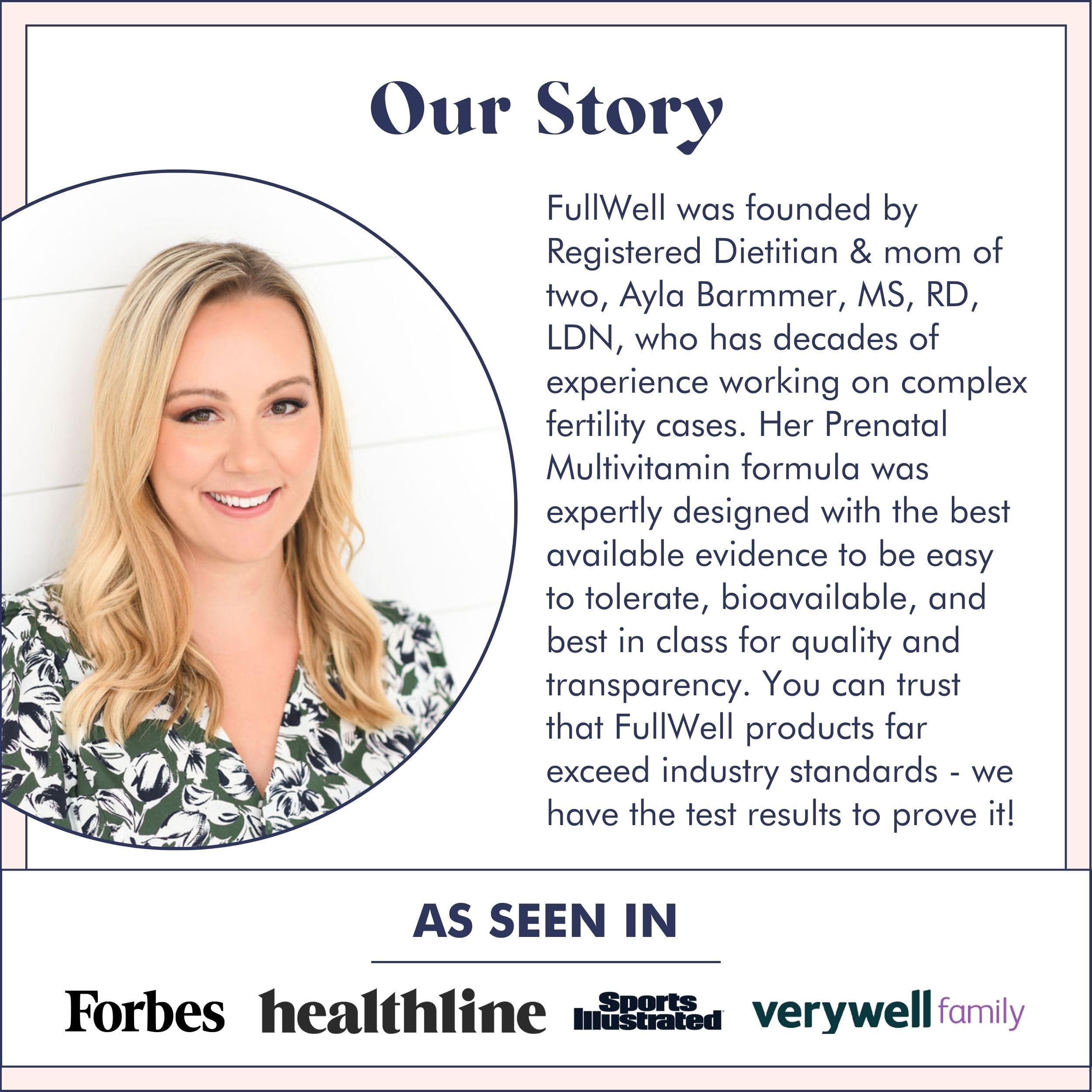 FullWell Prenatal Multivitamins with Choline | RD-Formulated & Bioavailable