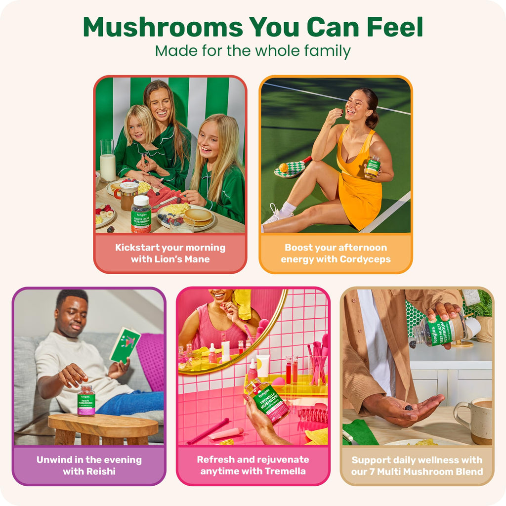 Fungies Reishi Mushroom Gummies Apple – 60 Servings | Immune Support & Relaxation