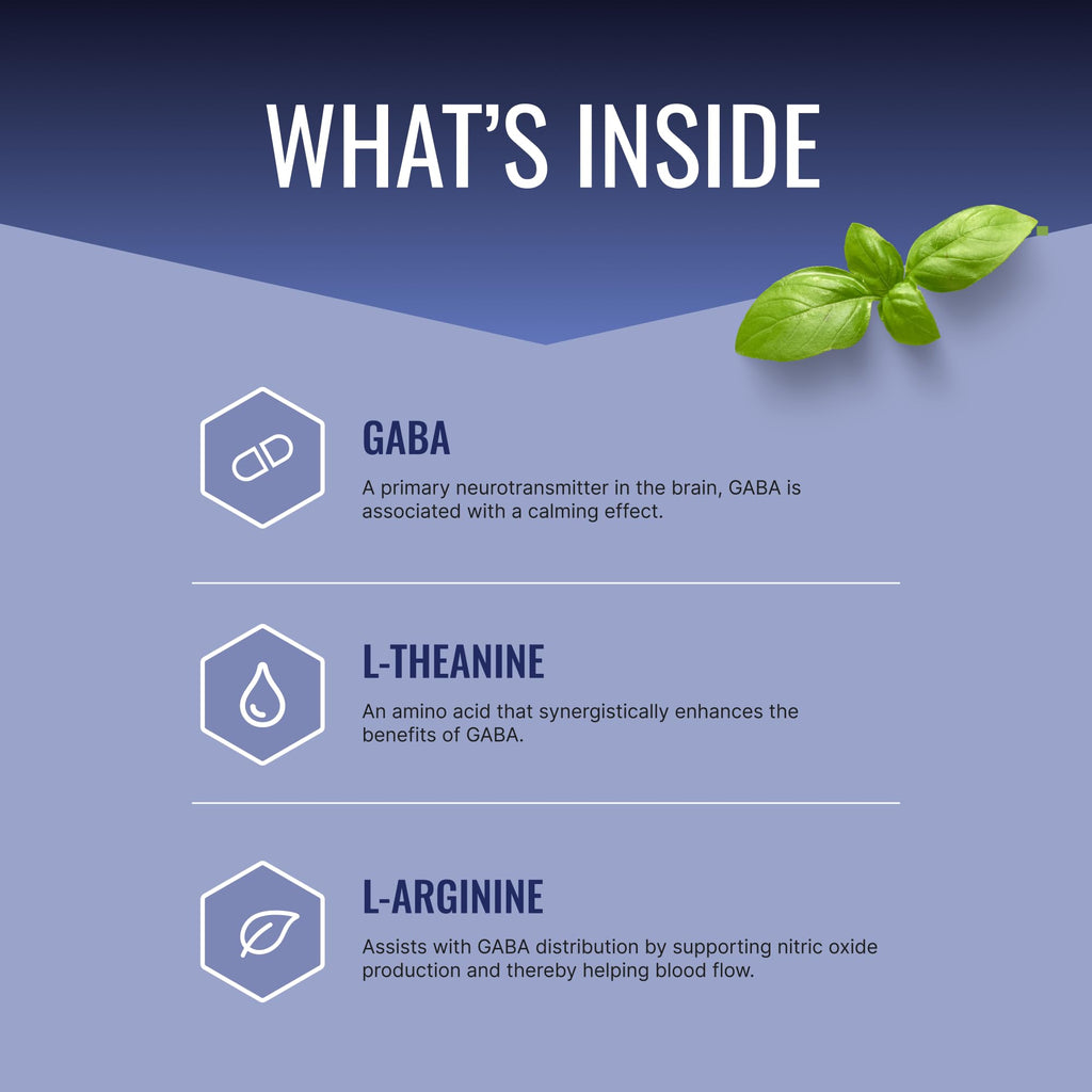 Approved Science GABA+ | Calm, Sleep & Mood Support | 600mg GABA + L-Theanine | 360 Vegan Capsules