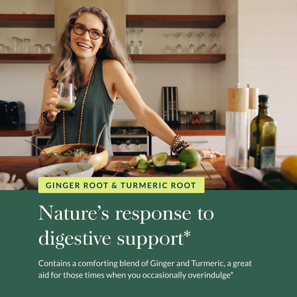Gaia Herbs Ginger Supreme – Digestive Support & Occasional Nausea | 60 Vegan Liquid Phyto-Capsules