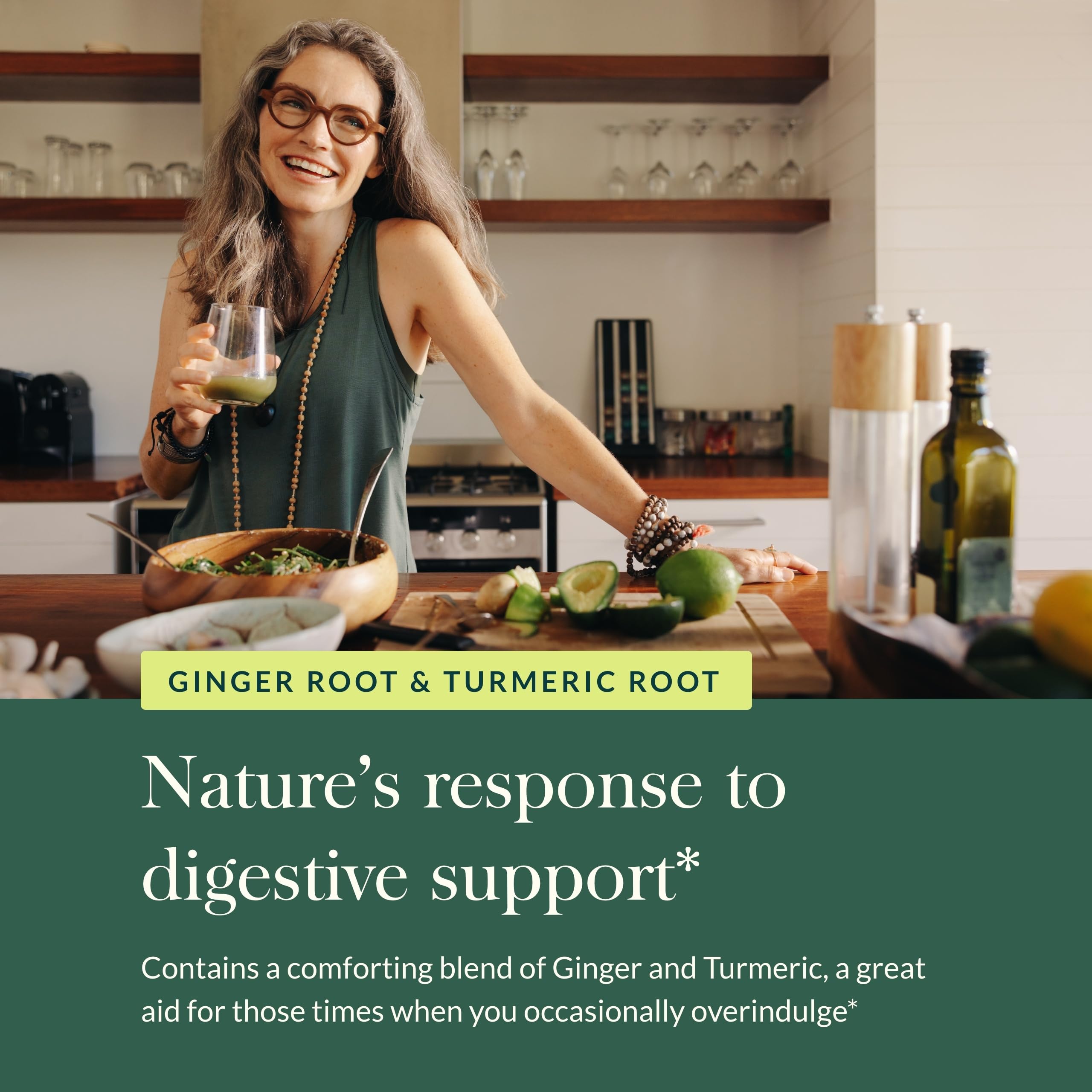 Gaia Herbs Ginger Supreme – Digestive Support & Occasional Nausea | 60 Vegan Liquid Phyto-Capsules