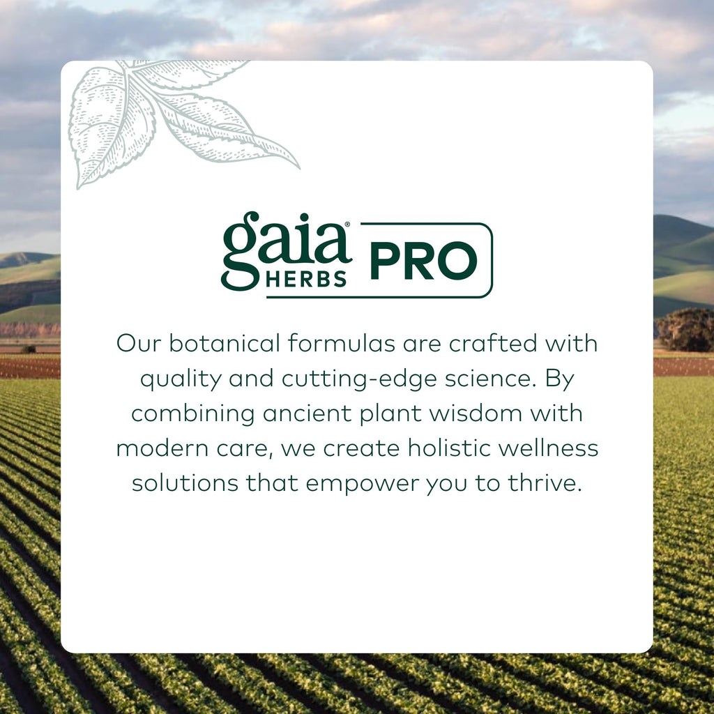 GAIA HERBS PRO Emotional Balance | Stress & Cognitive Health | Vegan 60 Servings
