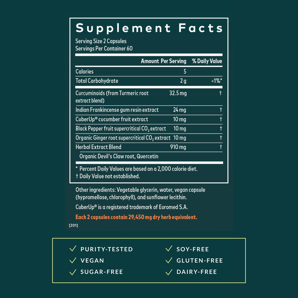 Gaia Herbs Turmeric Supreme Joint Health – 120 Liquid Phyto-Caps for Joint Support
