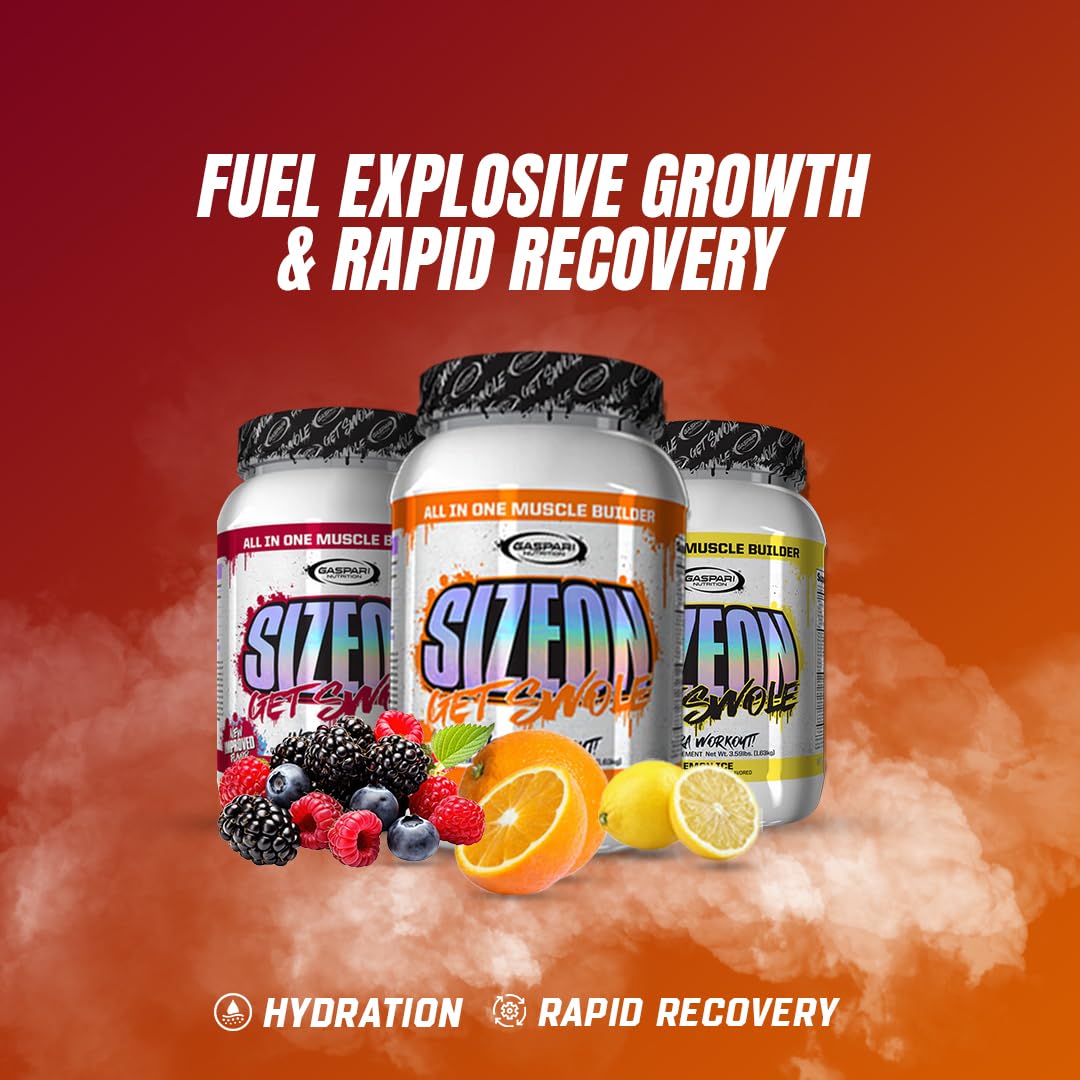 Gaspari SizeOn Mango Splash – Hybrid Intra-Workout Amino Acids & Creatine