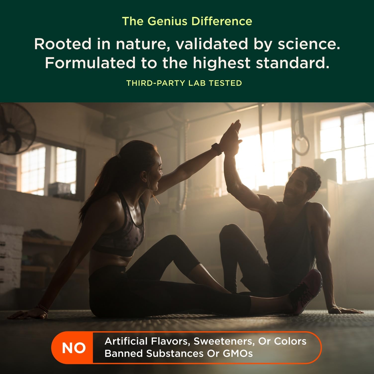 The Genius Brand Genius Consciousness – All-in-One Brain Health Supplement for Clarity, Focus & Creativity | Snow Cone | 15 Servings