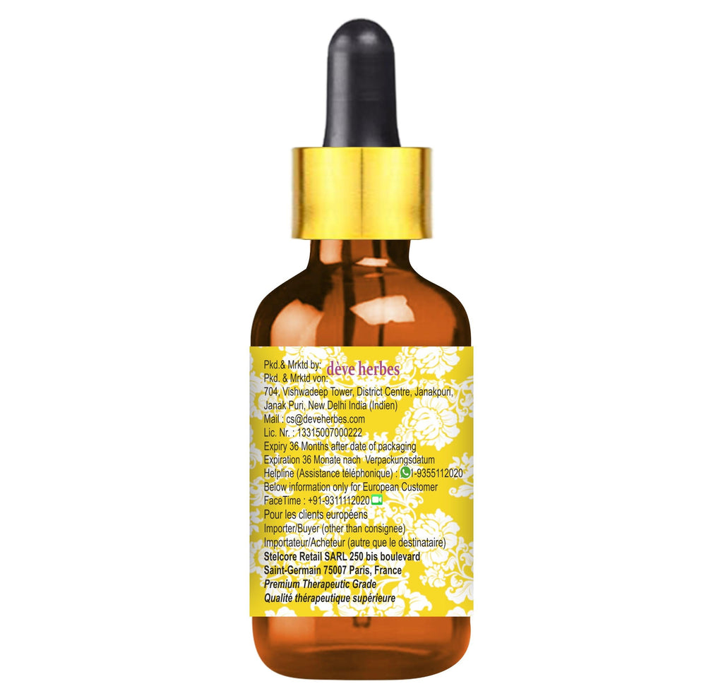 dève herbes Catnip Essential Oil (Nepeta cataria) 5ml with Glass Dropper – Pure & Steam Distilled