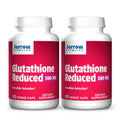 Jarrow Formulas Glutathione Reduced 500 mg – 60 Capsules (Pack of 2)