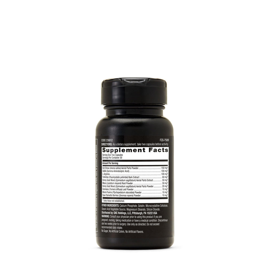 GNC Men's Staminol Daily Male Performance Formula, Key Nutrients, 60 Capsules