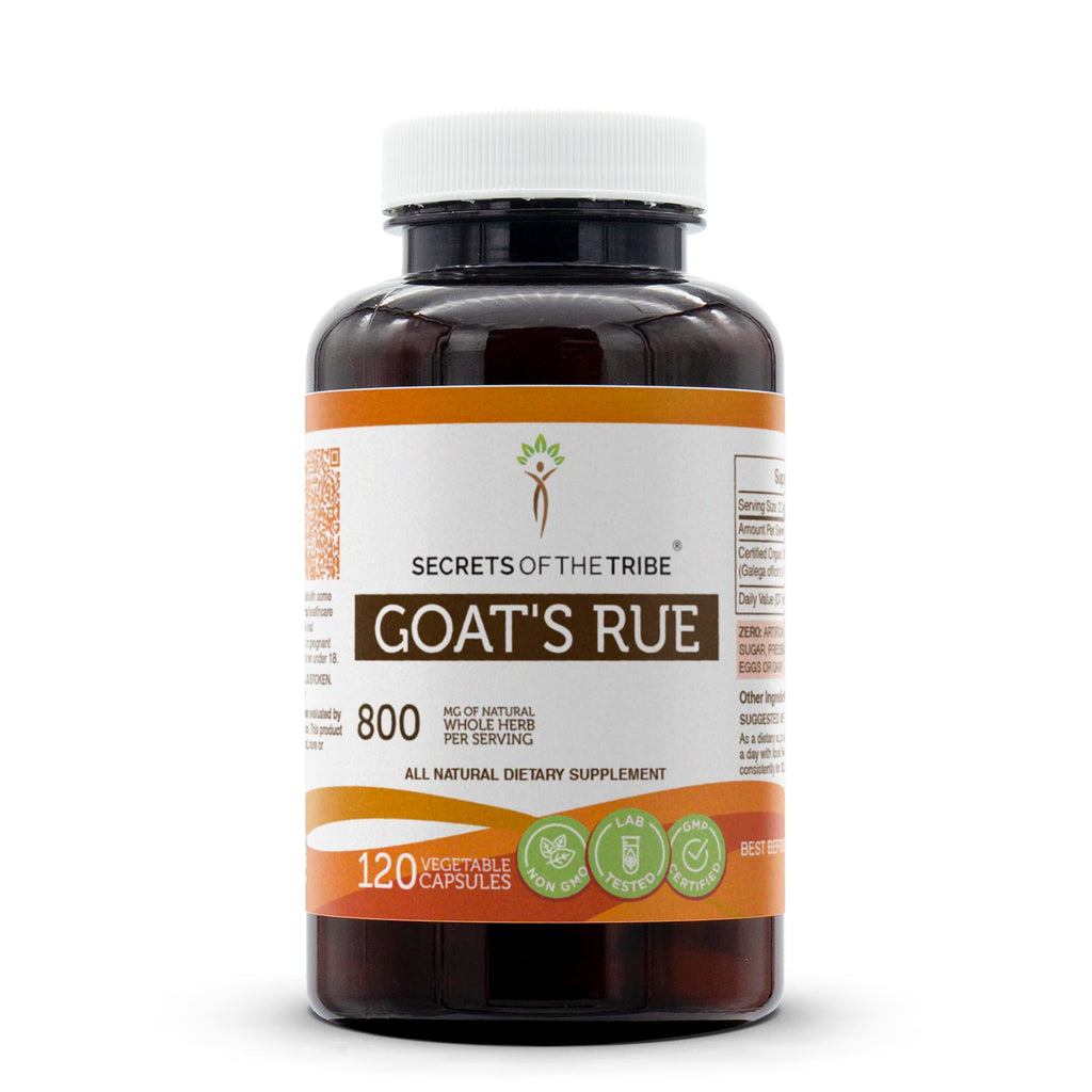 Secrets of the Tribe Goat's Rue 800 mg - 120 Capsules