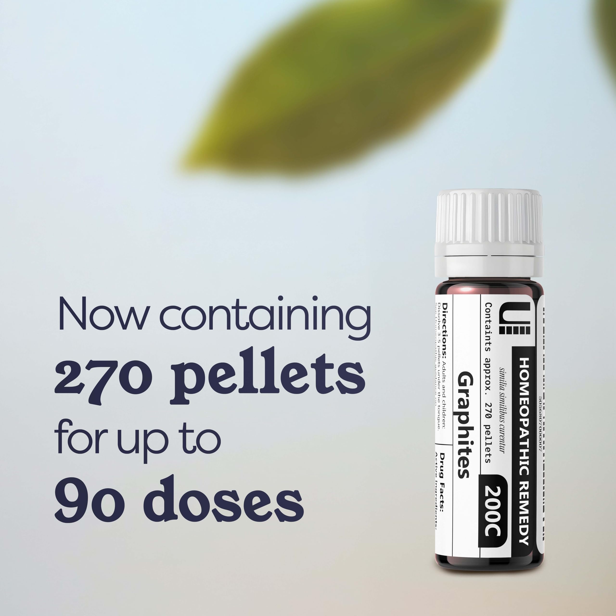 Graphites 200C Homeopathic Remedy, 270 Pellets