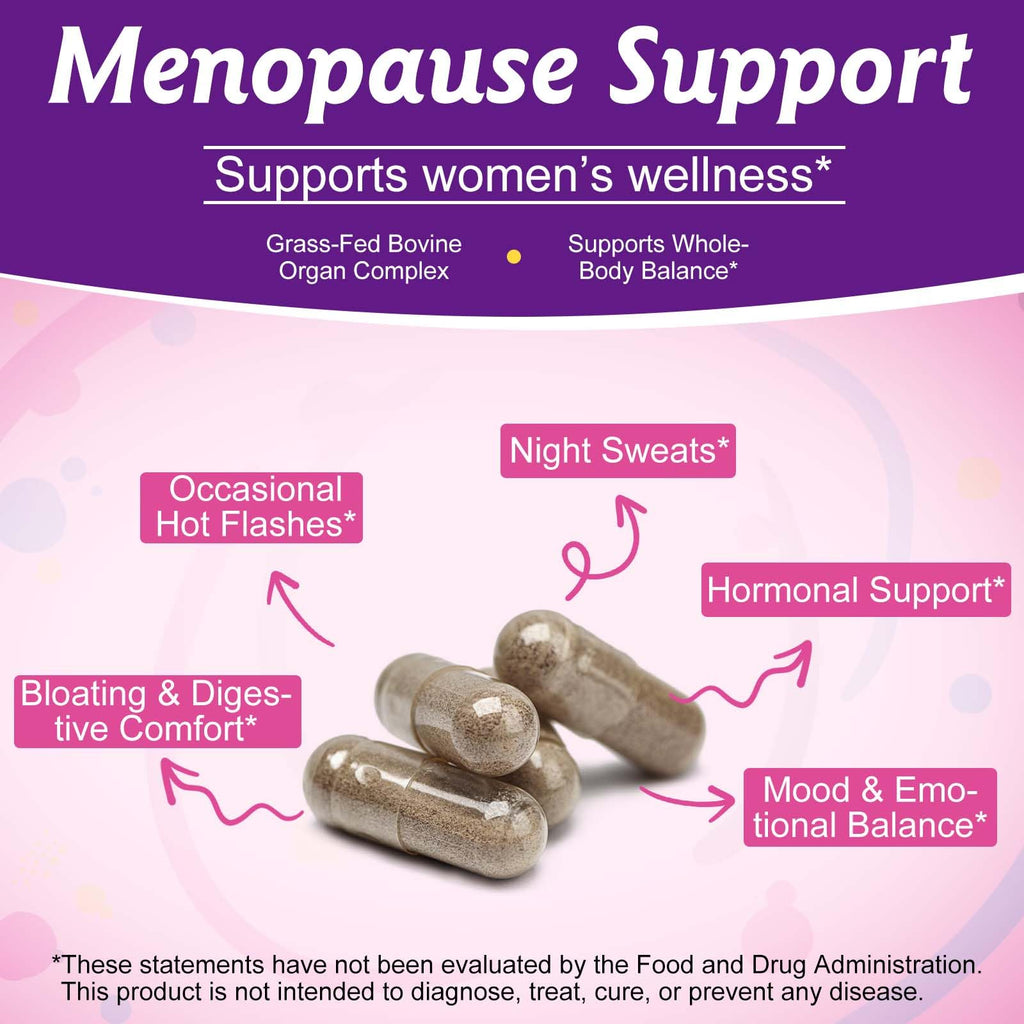 Grass Fed Beef Liver Capsules for Women | Hormone Balance & Energy