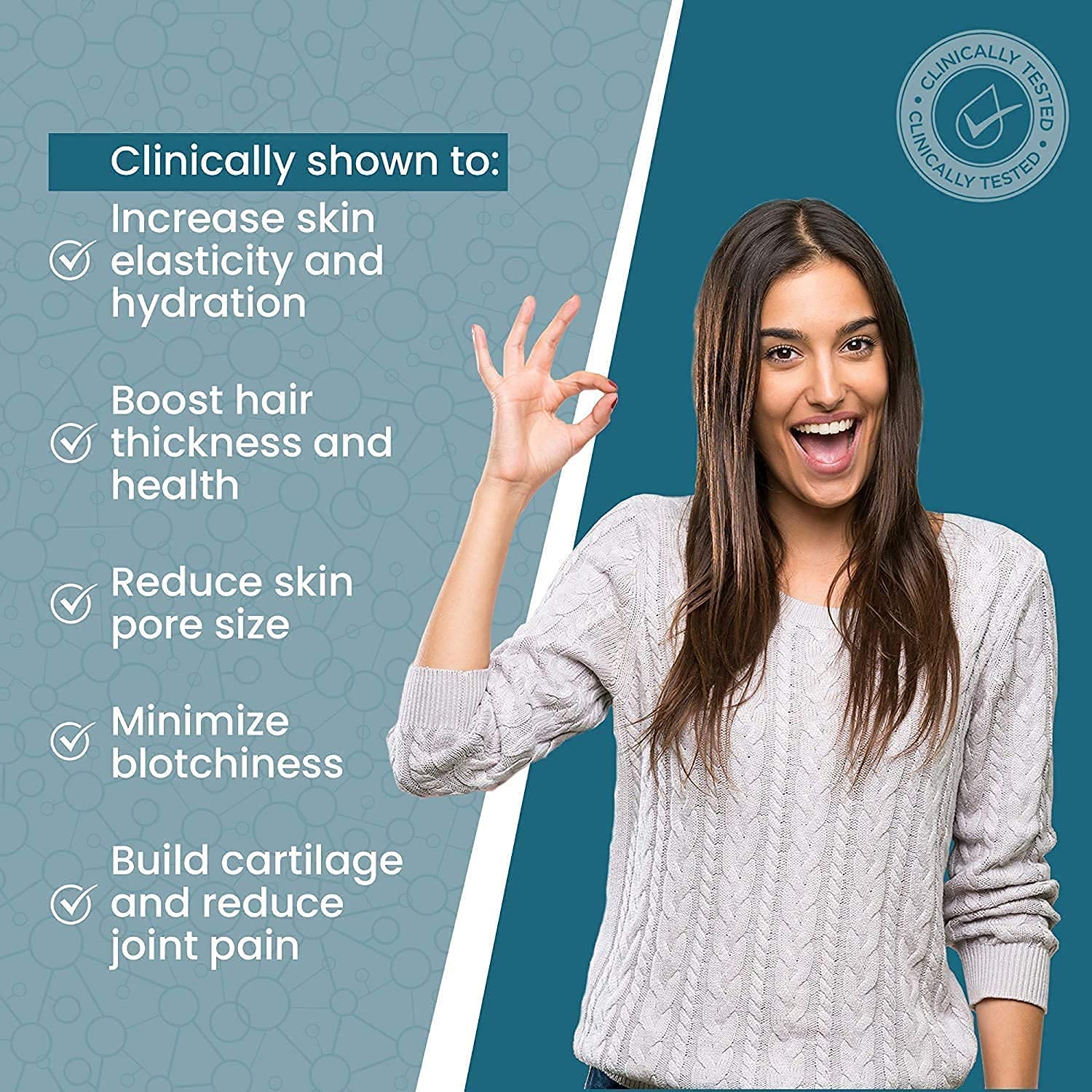 Enhanced Collagen Pills (Types I-V) | Grass-Fed Multi Collagen Capsules for Hair, Skin, Nails & Joints | Maximum Absorption