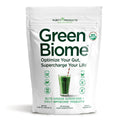 Green Biome Elite Organic Greens + OptiBiome Probiotic | Bloat Relief, Digestive Comfort, Regularity | Vegan, Gluten Free | Apple Flavor | 30 Servings