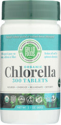 Green Foods Organic Chlorella 200 Mg, 2.1 oz, 300 Count