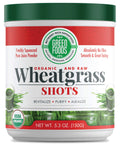 Green Foods Wheat Grass Shots 5.3 oz - Organic, Kosher, Vegan, Raw