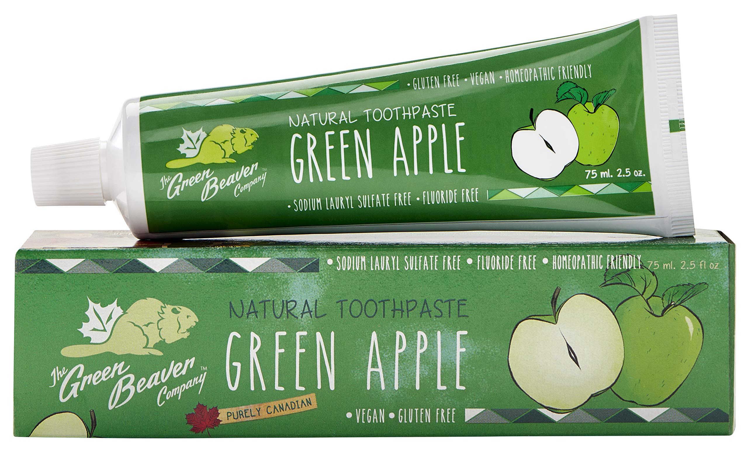 GREEN BEAVER,THE Tooth Paste, Green Apple | D3-5000 IU