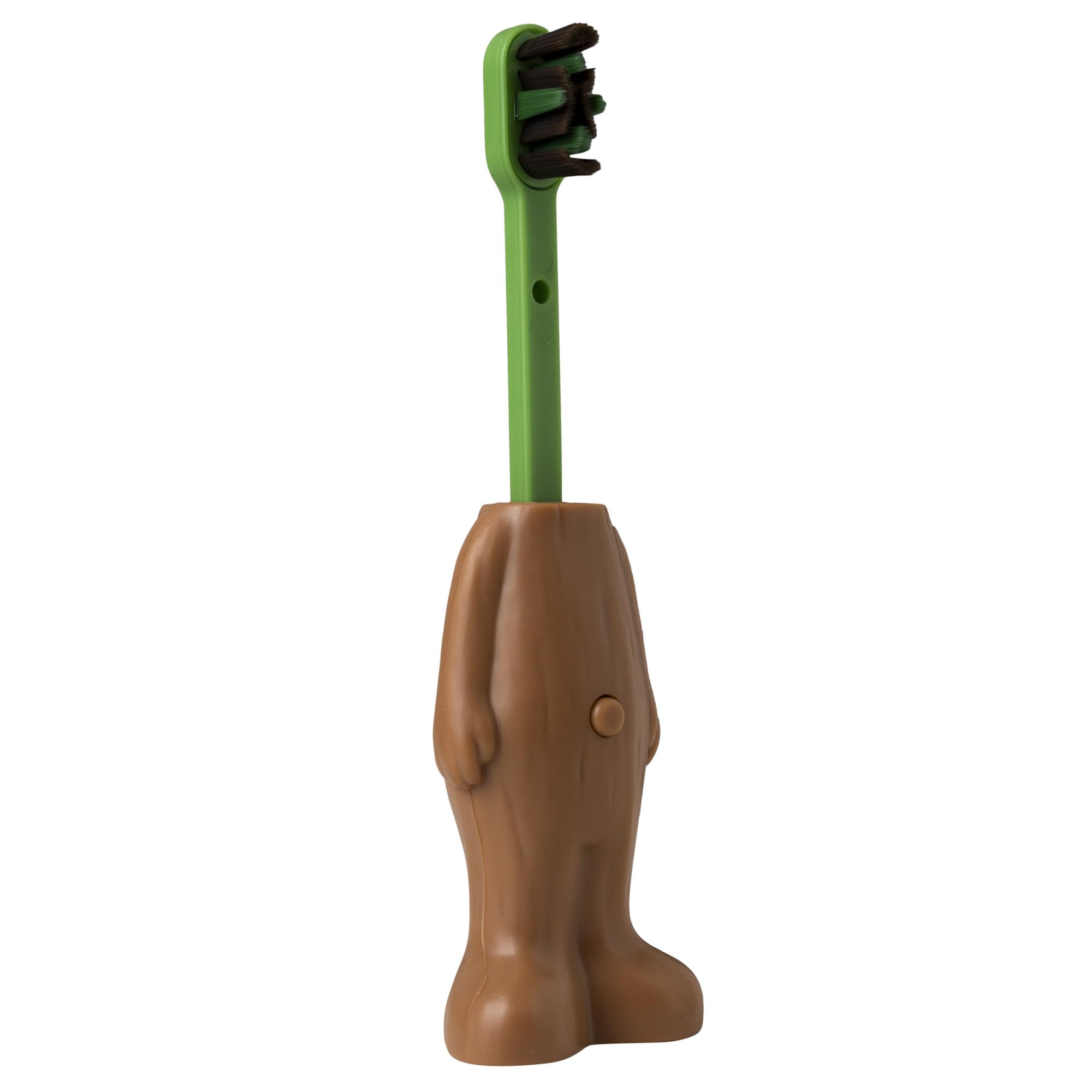 Brush Buddies Marvel Groot Kids Toothbrush - Soft Bristles & Poppin' Cap