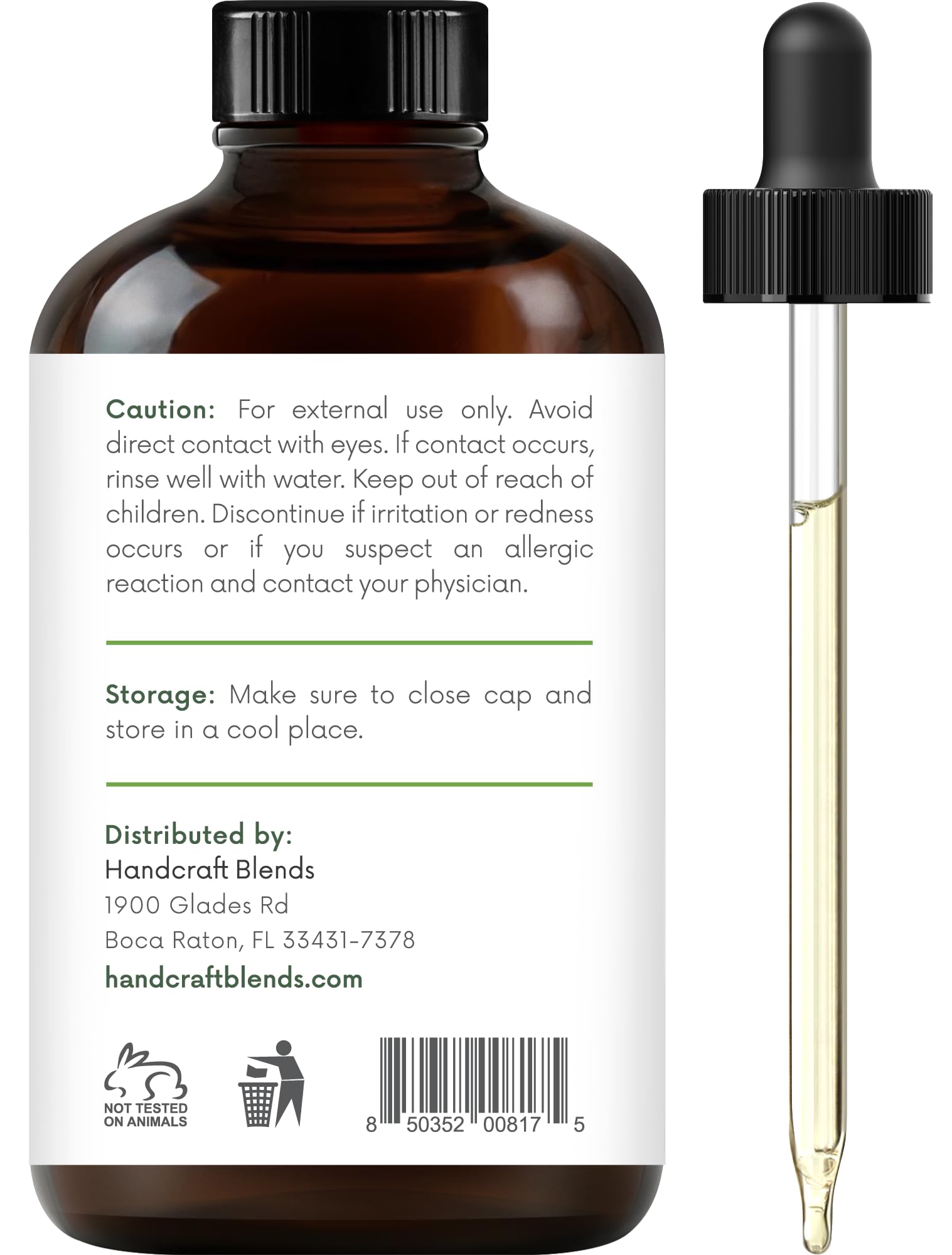 Handcraft Blends Citronella Essential Oil – 4 oz – Pure & Natural Premium Grade