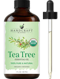 Handcraft Blends Organic Tea Tree Essential Oil - 1 oz | 100% Pure & Natural