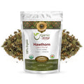 Organic Hawthorn Leaf & Flower Cut & Sifted – Herbal Tea (Crataegus monogyna), Albania (4 Oz) | Non-GMO, Gluten Free, Kosher, USDA Certified