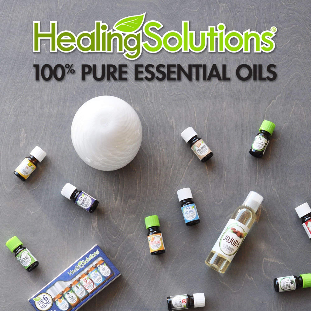 Healing Solutions Sleep Essential Oil - 2 oz / 60 ml Organic Dream Blend for Diffuser