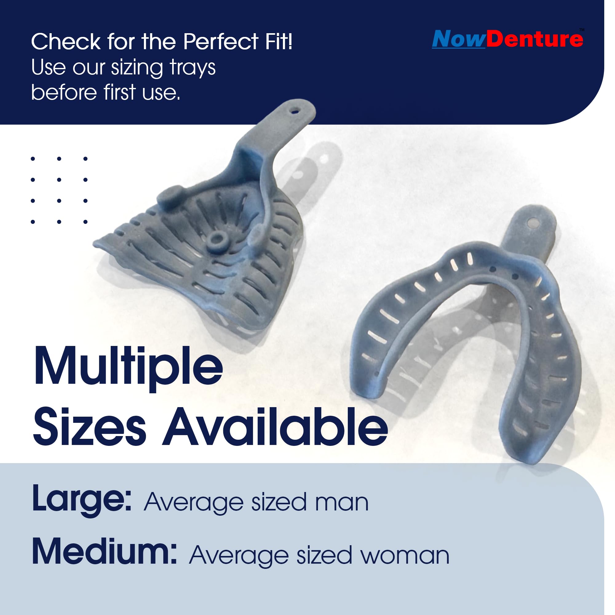 Heat and Fit NowDenture – Premium Immediate Upper Dentures | USA Made