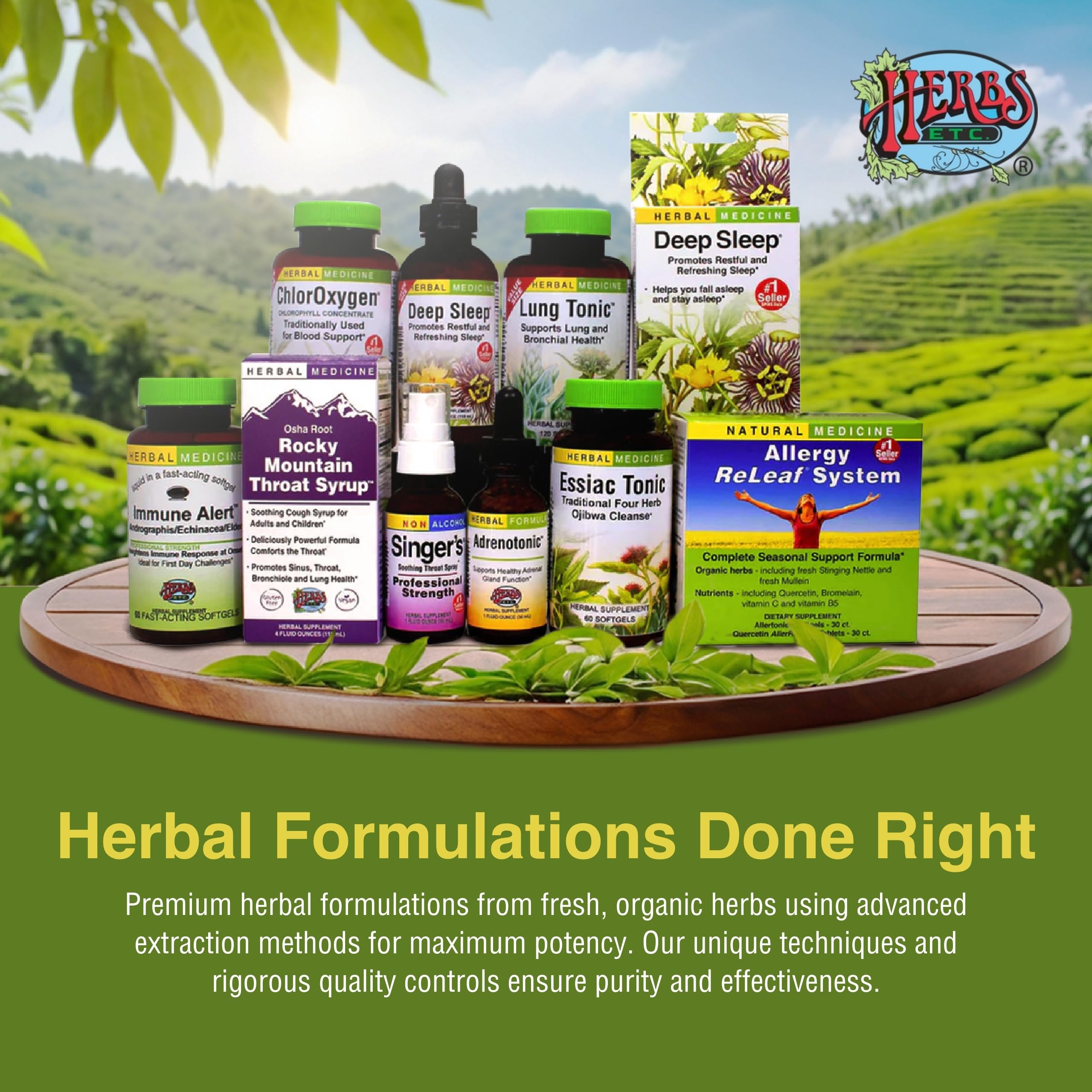 Herbs Etc. Deep Sleep - Natural Herbal Sleep Aid (Non-Habit Forming) 4 oz Liquid Extract - 2 Pack