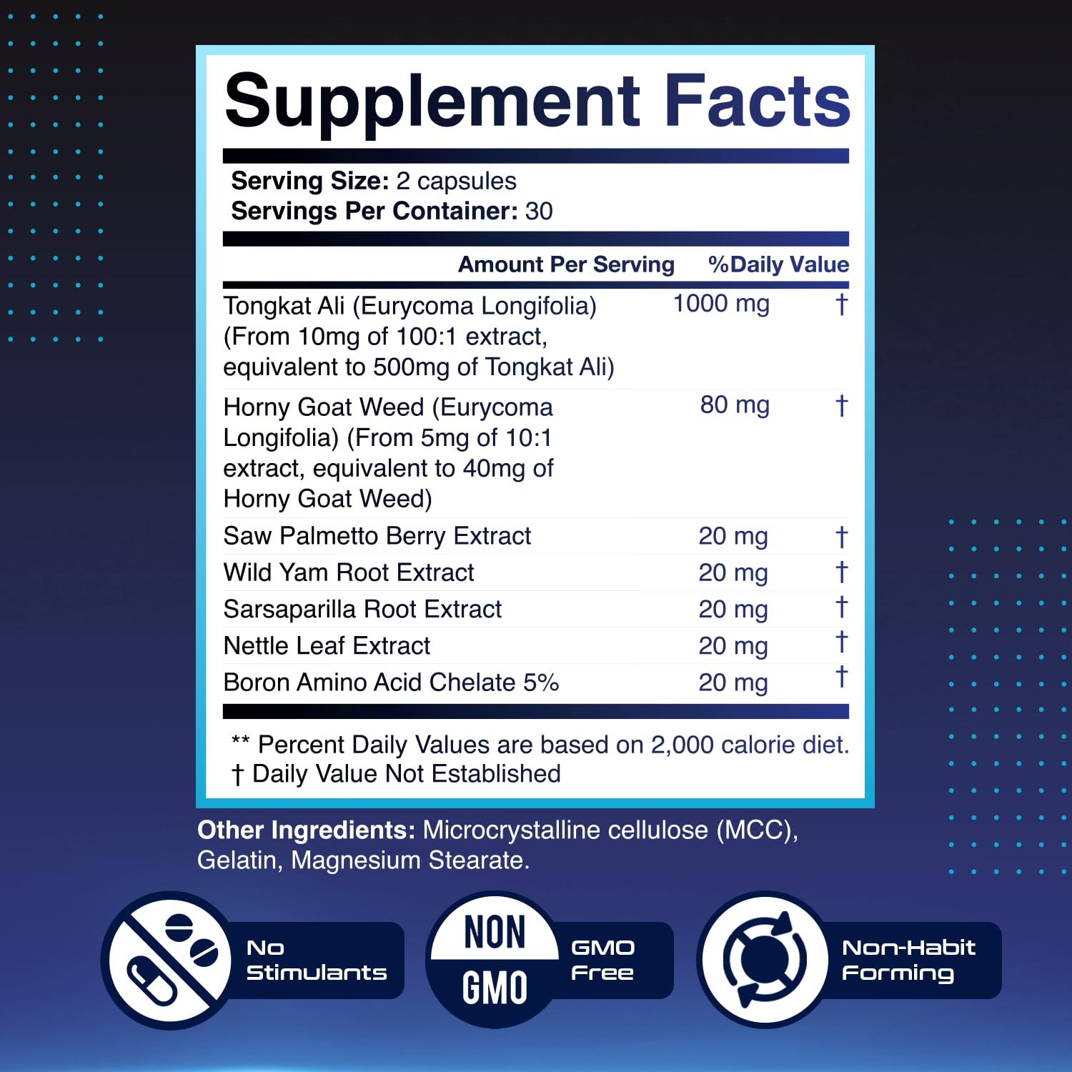 HeroUP by Nature’s NutriWave – Plant-Based Wellness, Non-GMO, Stimulant-Free | USA-Made 60 Capsules