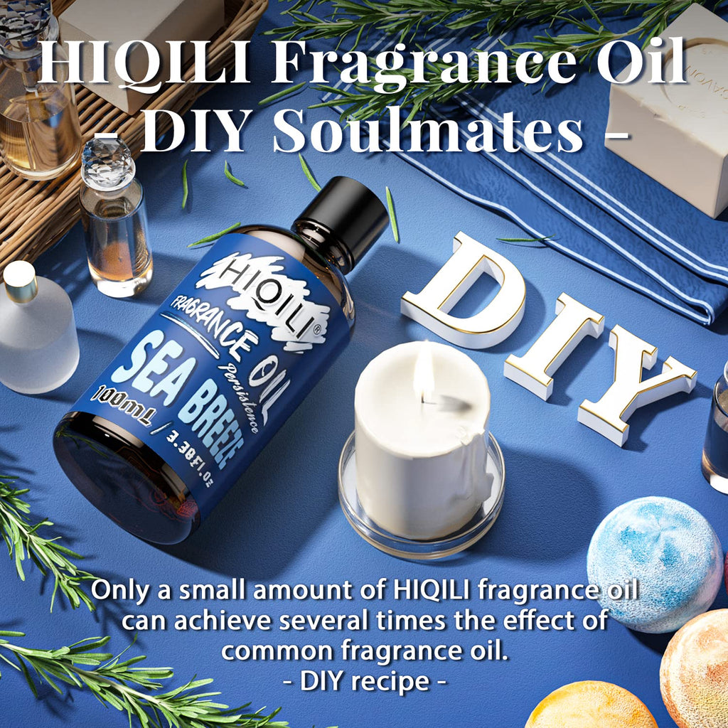 HIQILI Sea Breeze Essential Oil 100ml – Aromatherapy Diffuser Fragrance Oil