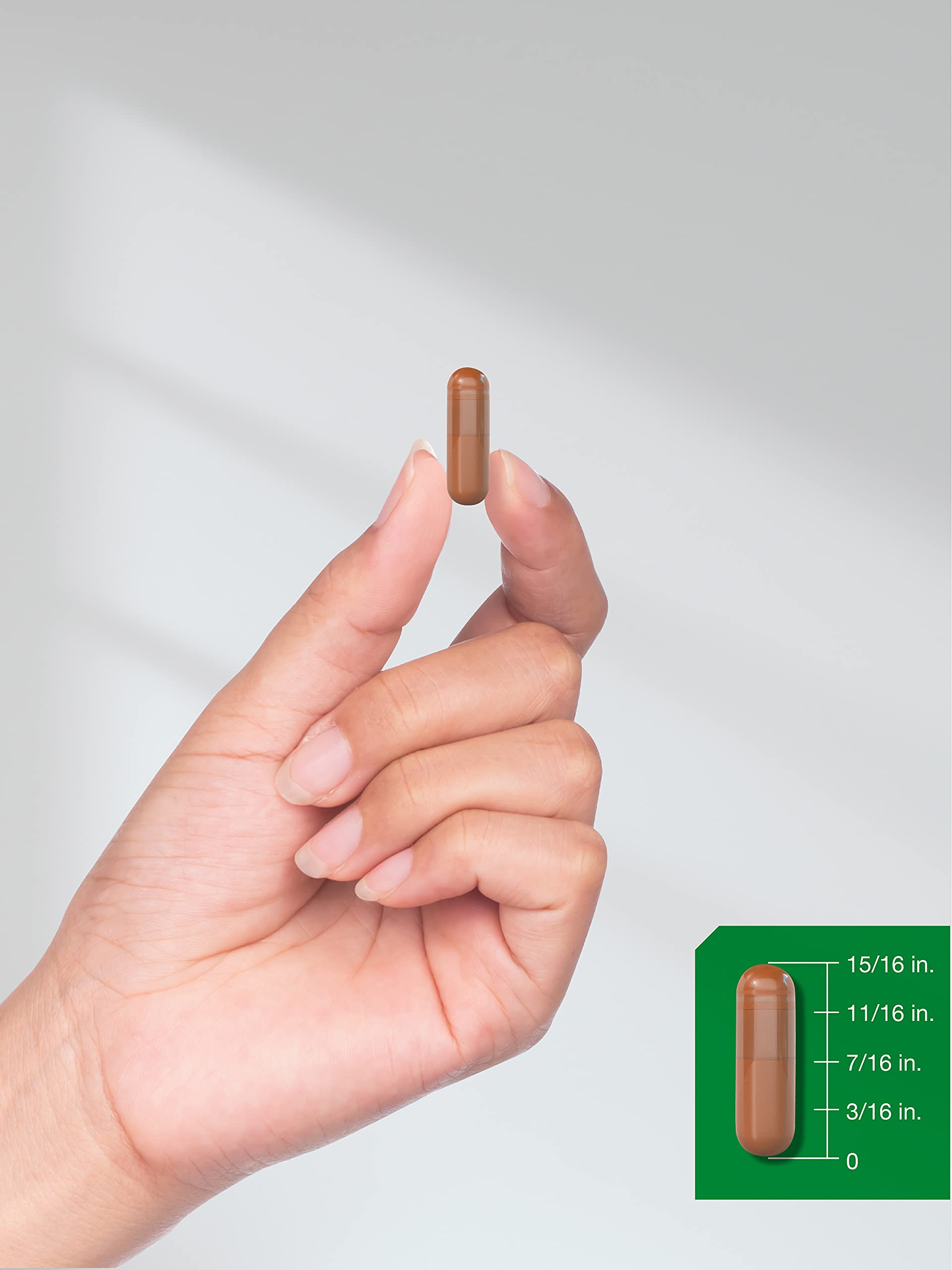 Horbäach Chaga Mushroom Capsules – 180 Count – Non-GMO & Gluten Free
