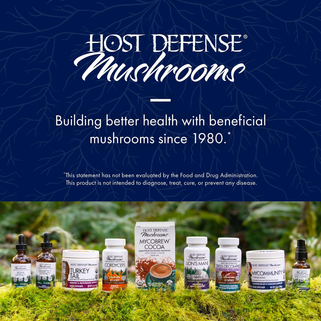 Host Defense Agarikon Capsules – Immune System Support Mushroom Supplement (60 Capsules)
