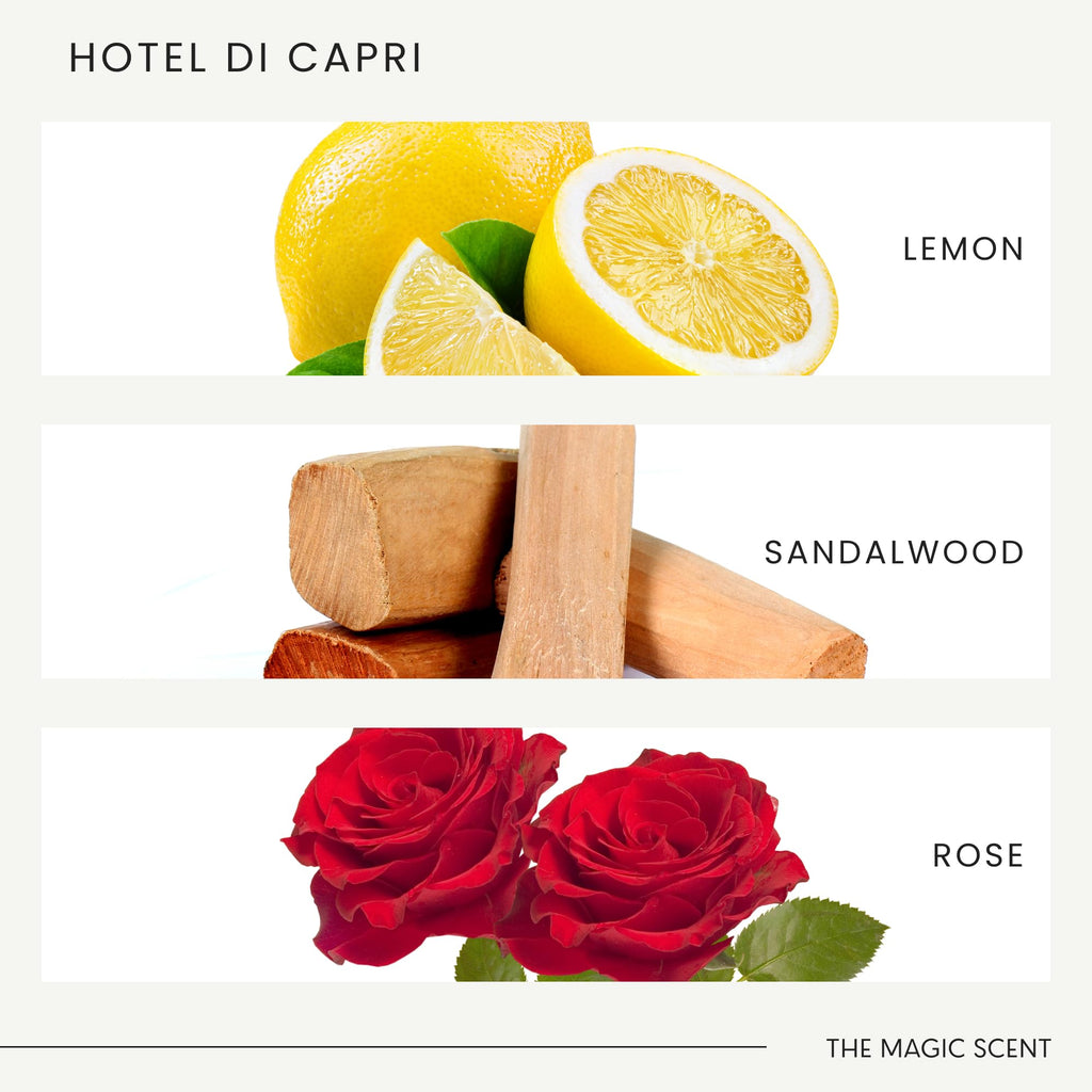 Hotel Di Capri Diffuser Oil – Capri-Inspired Fragrance (500 ml) | The Magic Scent