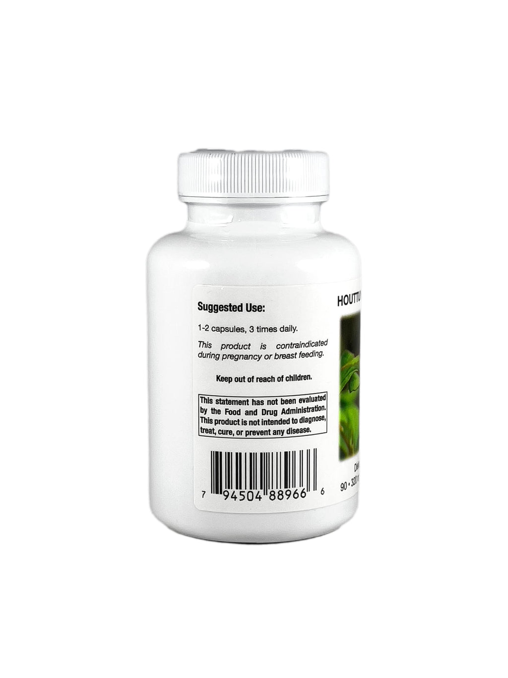 Supreme Nutrition Houttuynia Supreme - 90 Pure Herb Vegetarian Capsules