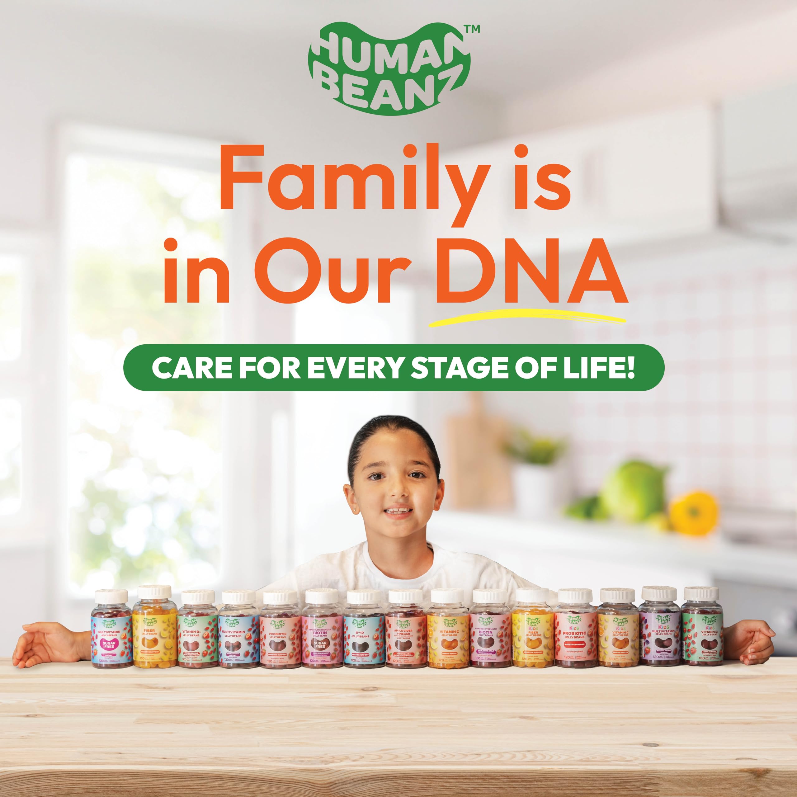 Human Beanz Vitamin C Jelly Bean Gummies for Adults – Immune Support