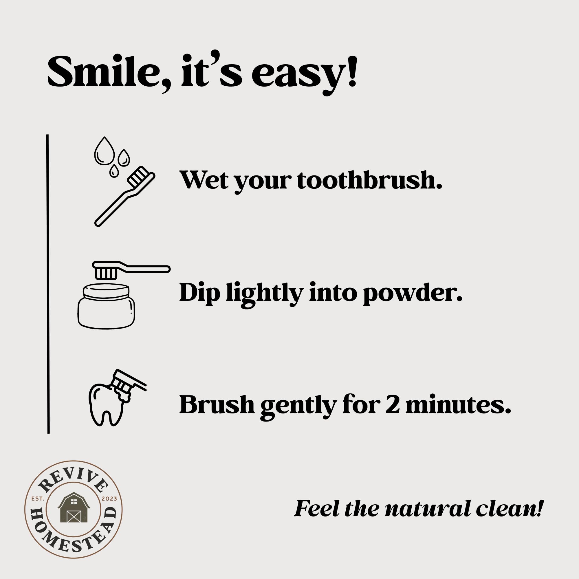 Hydroxyapatite Tooth Powder – Remineralizing, Fluoride-Free Whitening | All-Natural 2 oz Amber Jar with Xylitol (Orange)