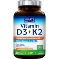 Innate Vitality D3 K2 Softgels — 10,000 IU D3 + 200 mcg MK-7 | Bone & Immune Health