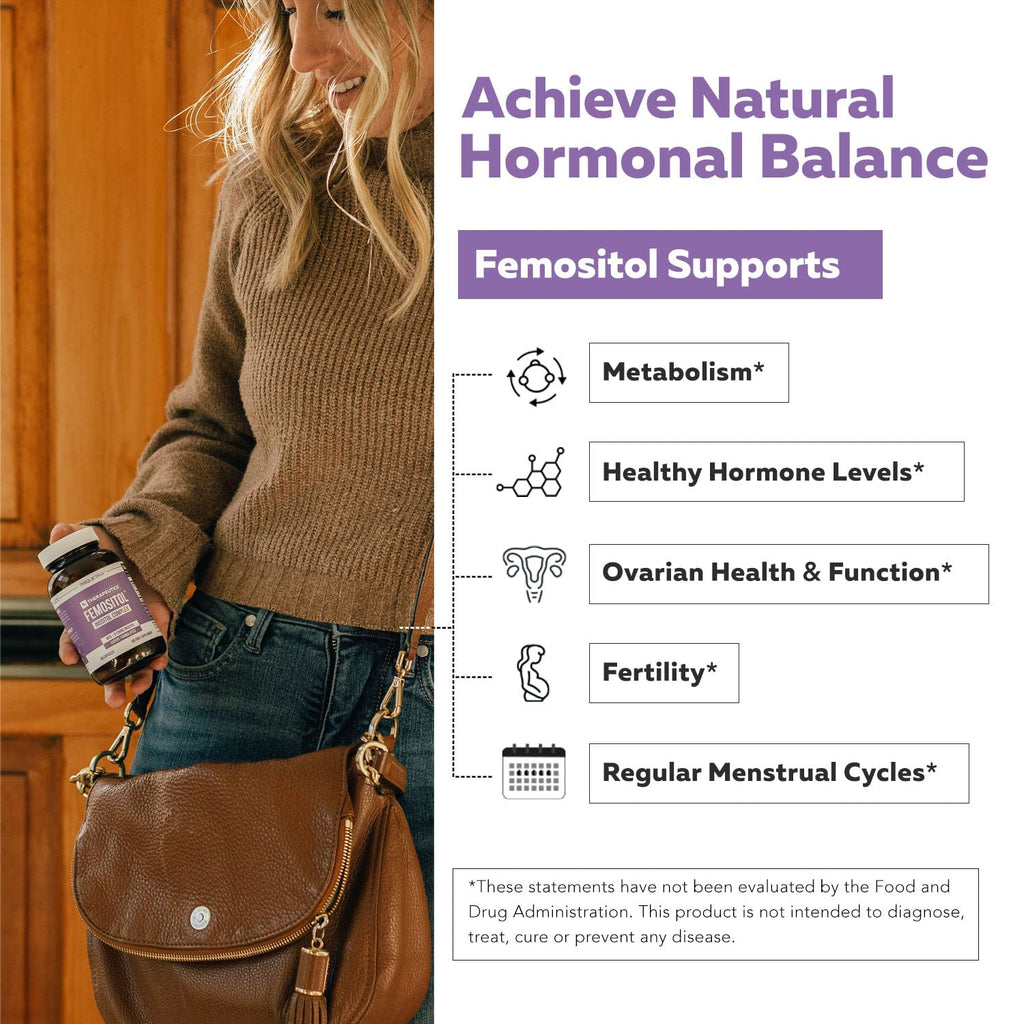 Inositol Supplement | Myo-Inositol & D-Chiro Inositol 40:1 Ratio | Hormonal Balance & Ovarian Health | 90 Capsules (30 Servings) | Clinically Validated