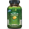 Irwin Naturals High Potency Mega D3 & K2 + Turmeric Extract — 60 Liquid Soft-Gels