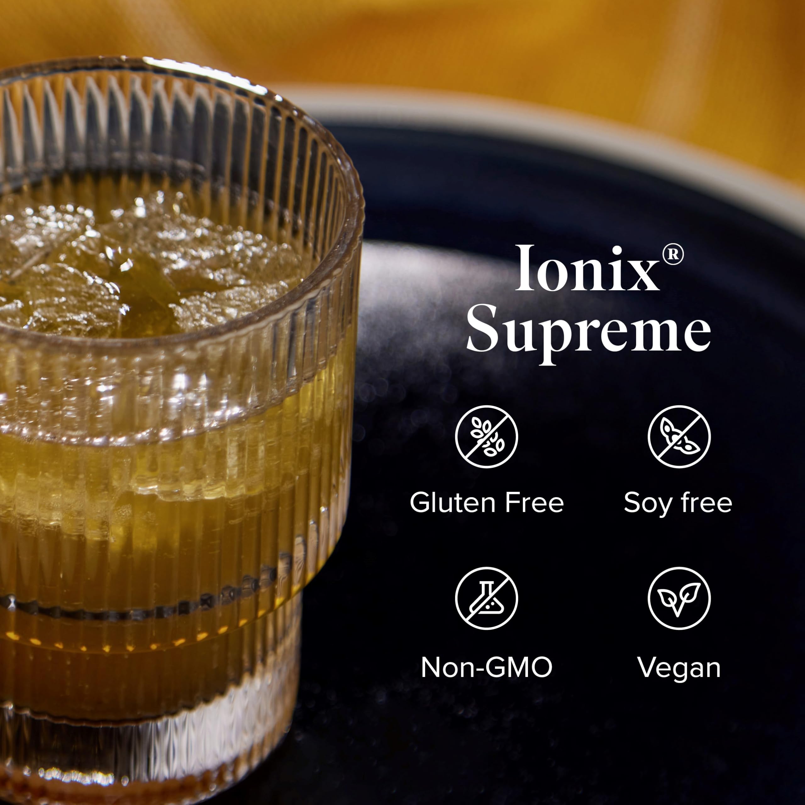 Isagenix Ionix Supreme – Natural Fruit Flavor, 32 oz | Stress Support with B Vitamins