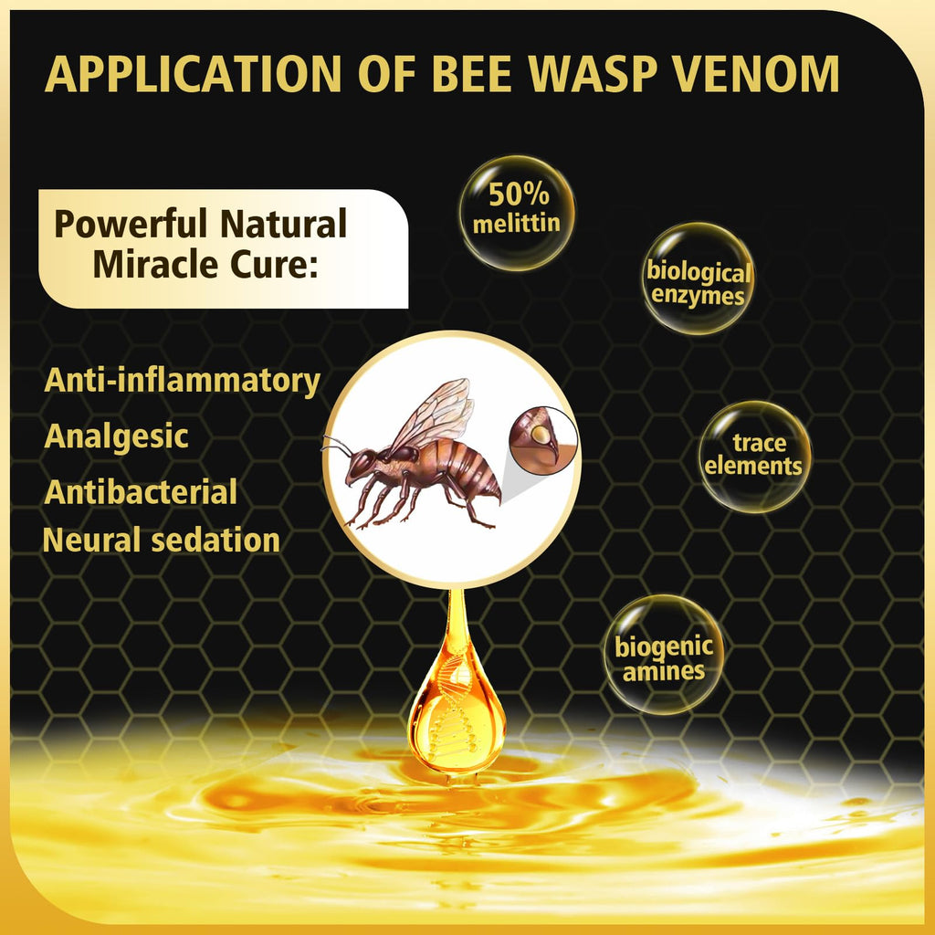 KeLeek Bee Wasp Venom Toothpaste - Bleeding Gums, Gingivitis & Sensitive Teeth | 3.7 OZ