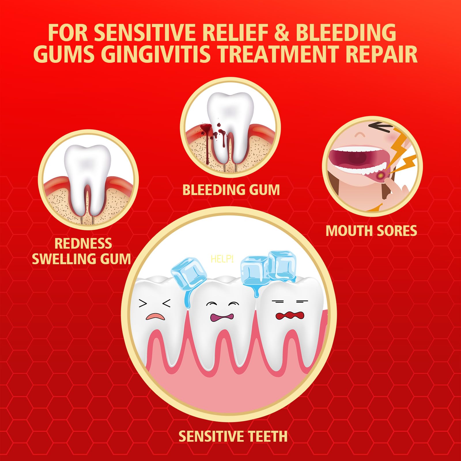KeLeek 3PCS Nano-Hydroxyapatite Toothpaste 10% – Enamel Remineralization & Sensitivity Relief
