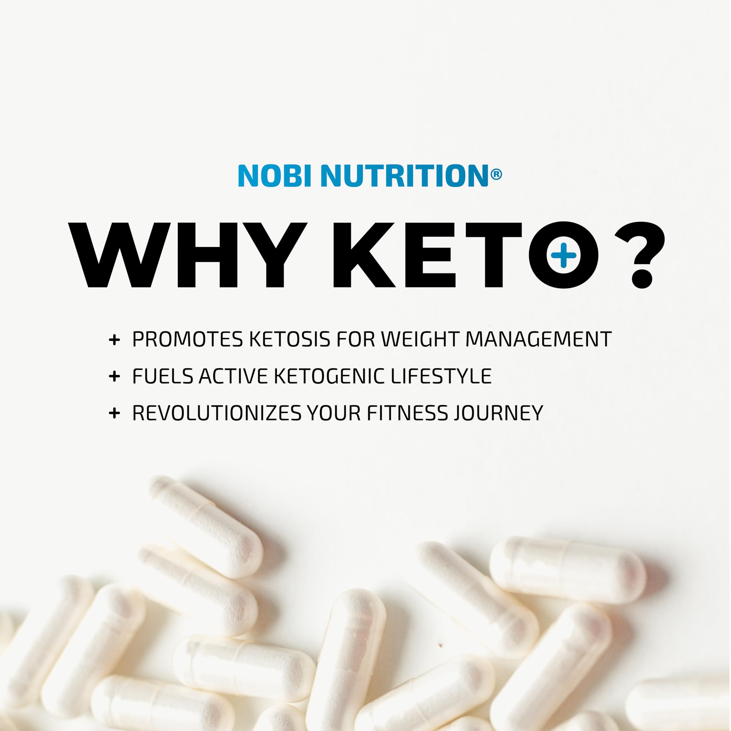 Keto Pills with Apple Cider Vinegar & GoBHB – 60 Capsules