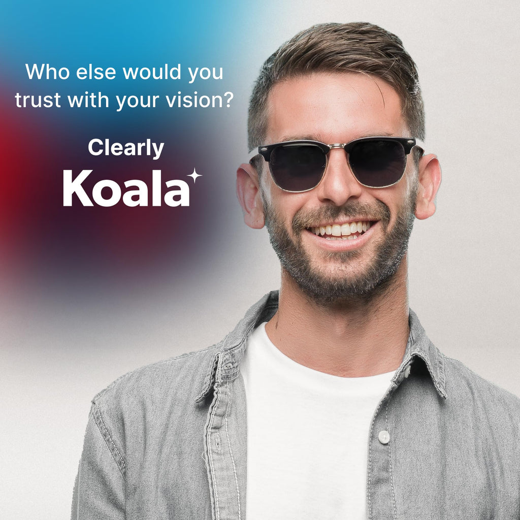 Koala Eyeglass Lens Cleaner Kit – 6-Piece Set (2x 8oz, 1x 2oz, 3 Microfiber Cloths)