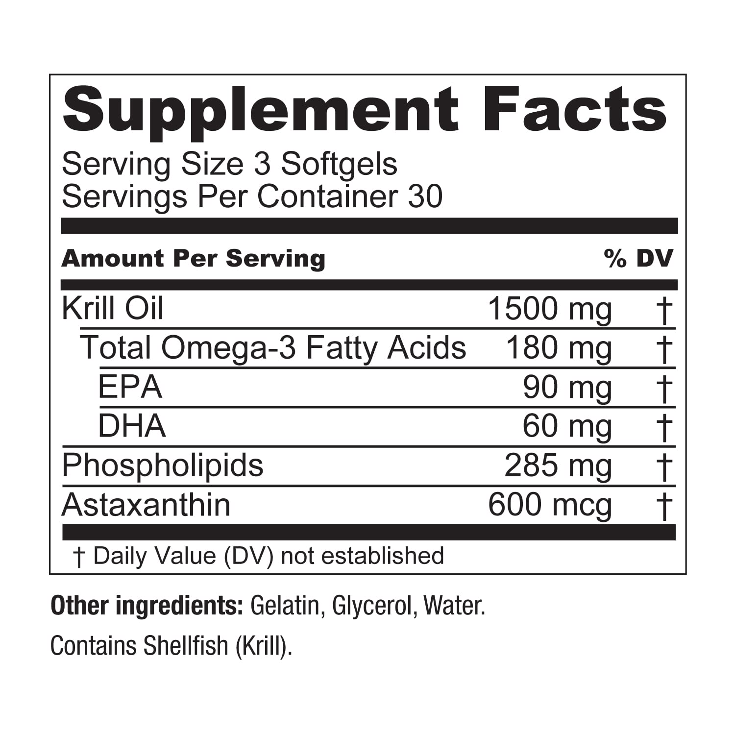 Live Conscious KrillWell Joint & Cognitive Support | Certified Sustainable Krill Oil 2x More Effective Than Fish Oil (Pack of 2)