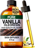 KUKKA Vanilla Essential Oil - 4 oz | Diffuser, Skin, Hair, DIY Soap