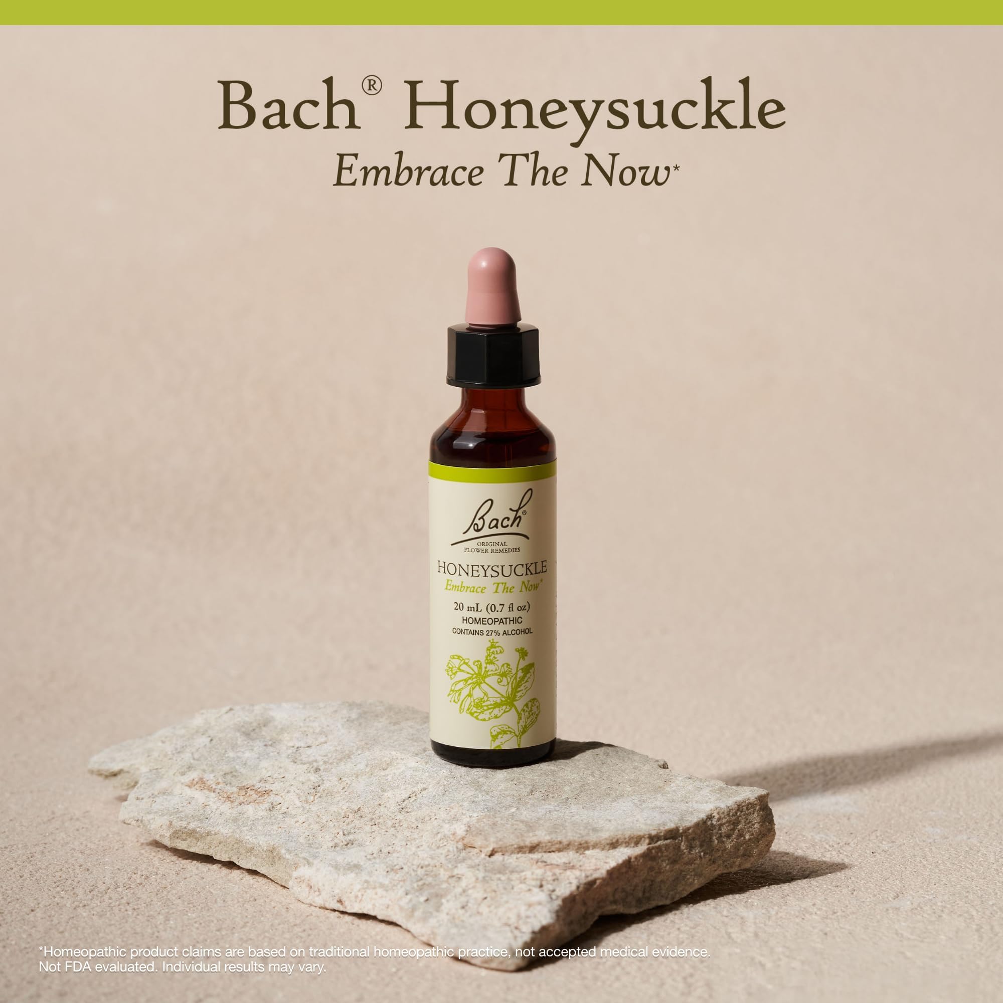 Bach Honeysuckle – Embrace The Now | Flower Remedy for Emotional Balance, 20mL