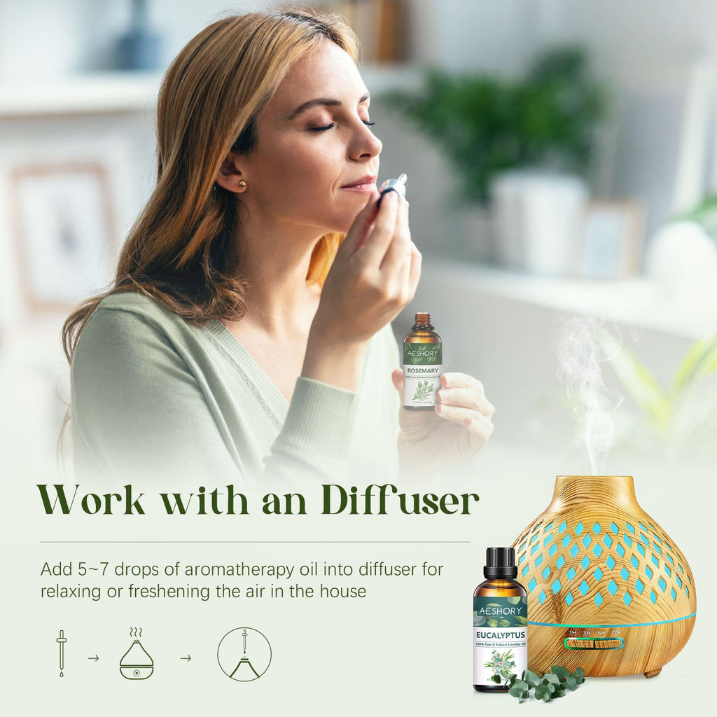 Lavender Essential Oil 3.38 fl oz (100 ml) | Aromatherapy Diffuser & Massage Oil