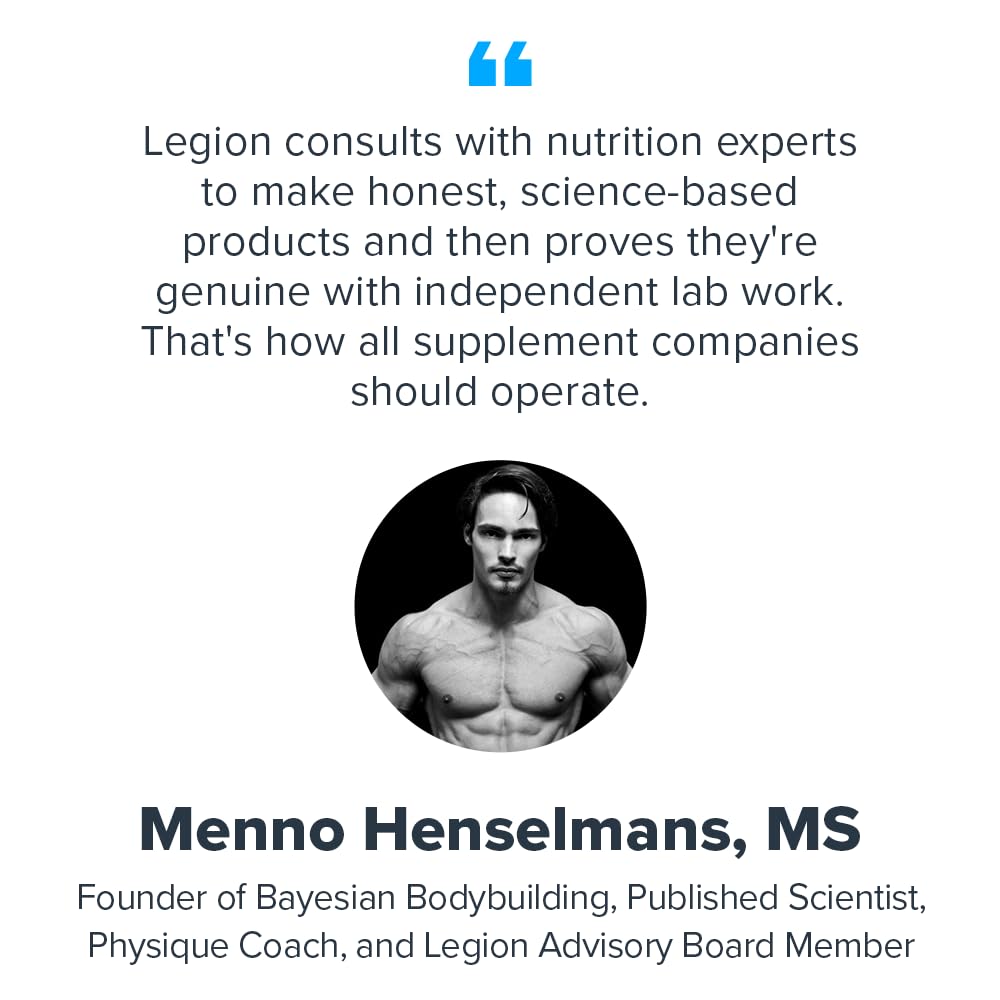 LEGION Creatine Monohydrate Gummies – Clean, Chewable 5g Serving, 30 Sour Green Apple Gummies, Lab-Tested