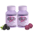 Lemme Debloat Gummies – Digestive & Gut Health Probiotics + Prebiotic, BlackBerry Flavor (60 Count) Pack of 2 | Vegetarian & Gluten Free